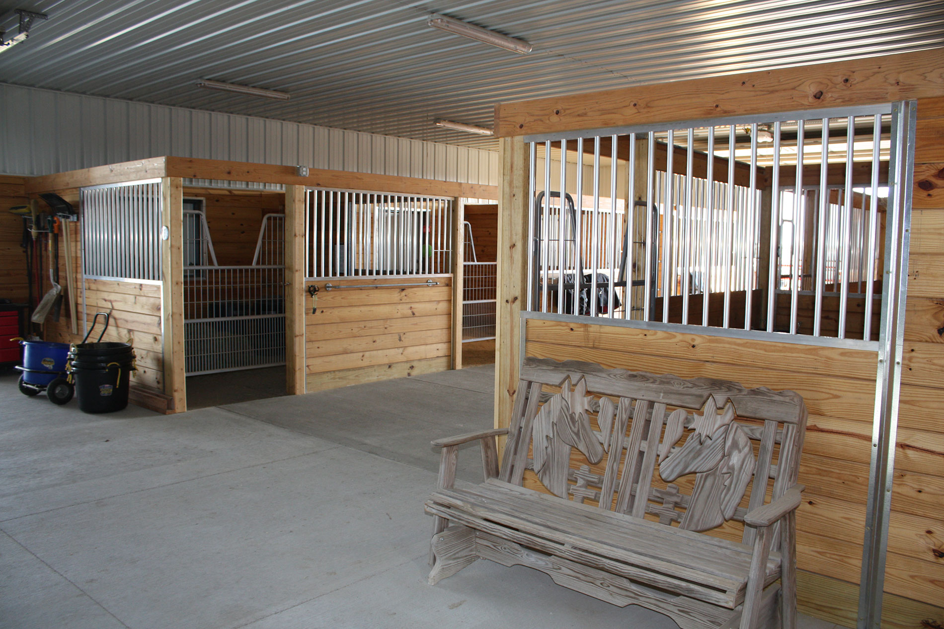 Horse Stable Construction